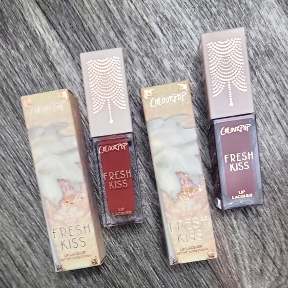 Colourpop Other - ColourPop Fresh Kiss Lip Lacquer Set